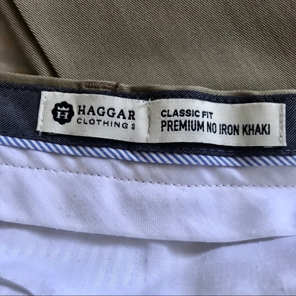 🌟 Great Buy! 🌟 Haggar Premium Fit No-Iron Khakis - Picture 2 of 7